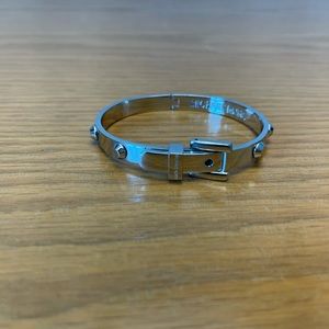 Michael Kors Silver Buckle Bracelet